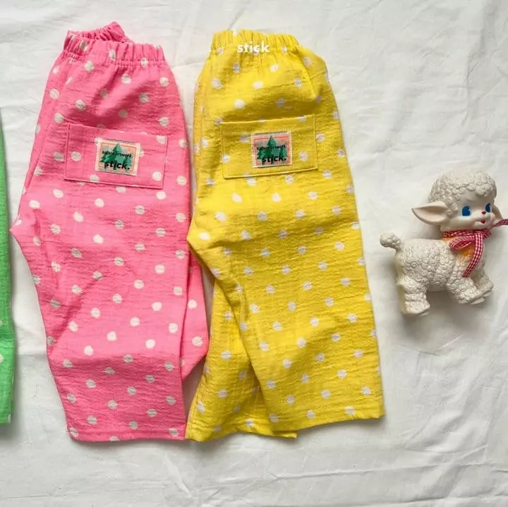 Stick - Korean Children Fashion - #kidsstore - Sweet Dot Pants