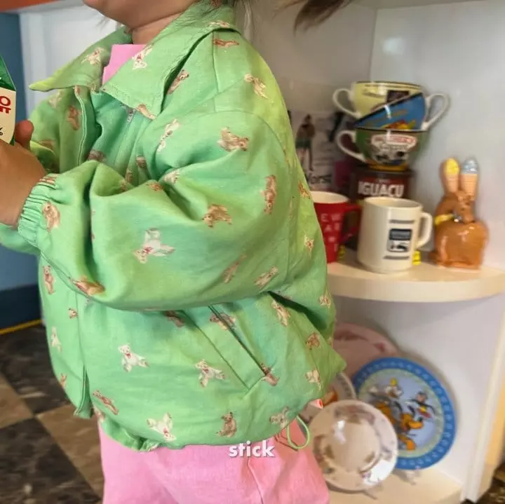Stick - Korean Children Fashion - #kidsstore - Bear Bear Jumper - 6