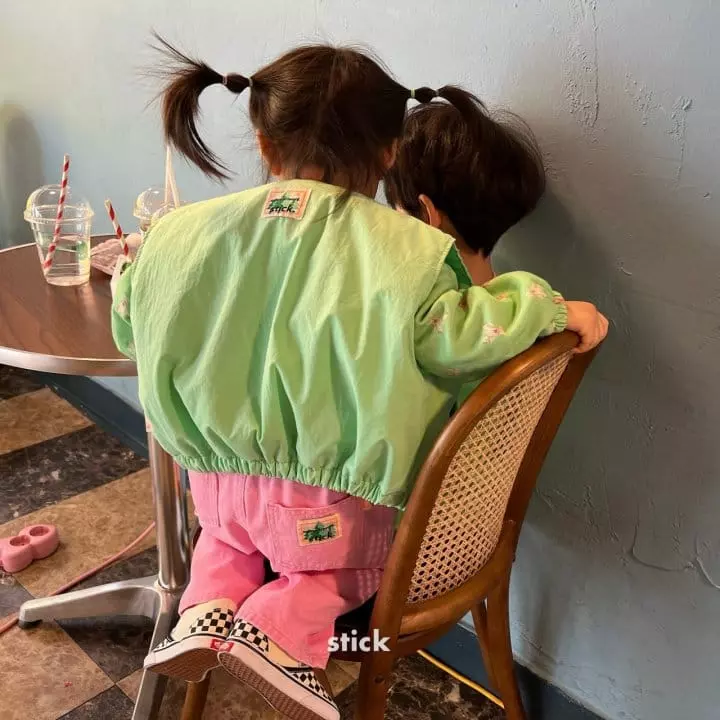 Stick - Korean Children Fashion - #kidzfashiontrend - Peach Pants with Mom - 9