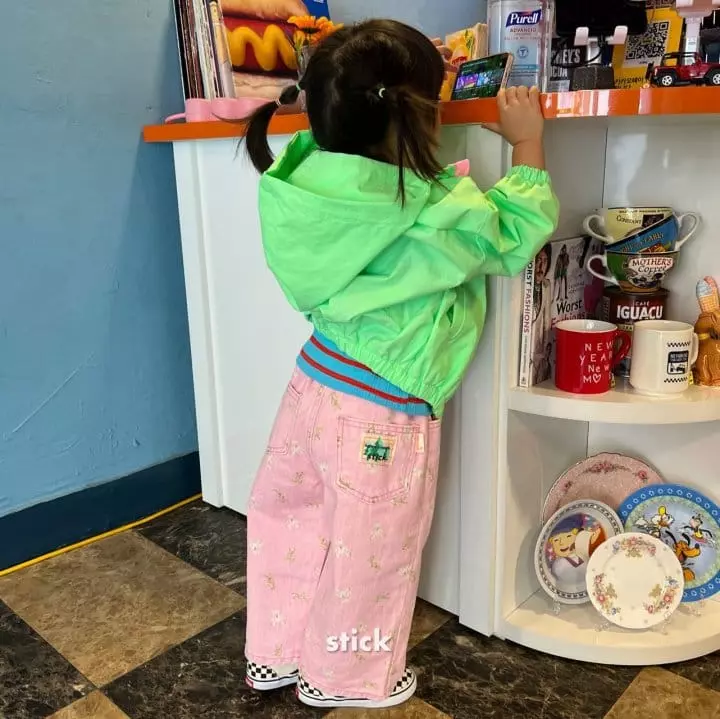 Stick - Korean Children Fashion - #littlefashionista - Bear Bear Jeans - 9