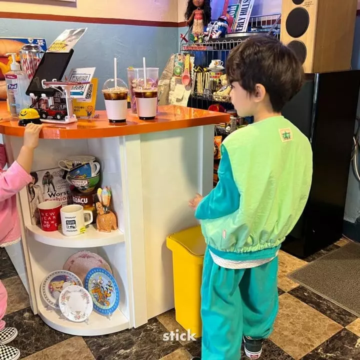 Stick - Korean Children Fashion - #magicofchildhood - Towel Jogger Pants - 9