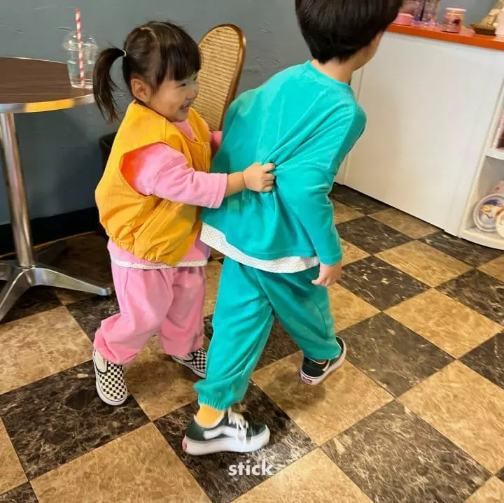 Stick - Korean Children Fashion - #minifashionista - Small Dot Long Tee - 12