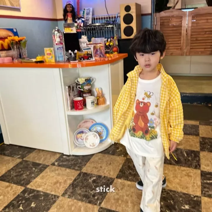Stick - Korean Children Fashion - #prettylittlegirls - Bear Bear Jeans - 12