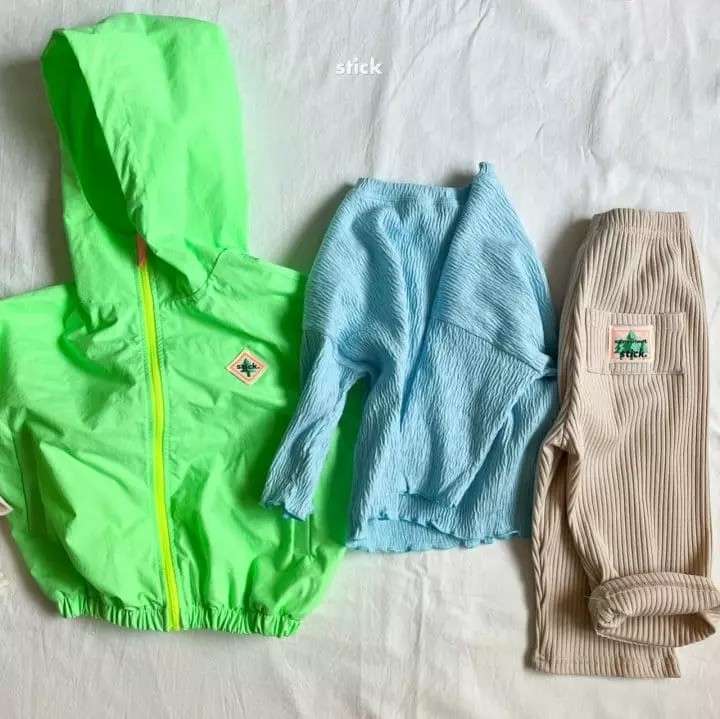 Stick - Korean Children Fashion - #minifashionista - Cotton Rib Pants - 4