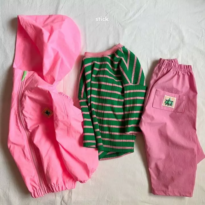Stick - Korean Children Fashion - #prettylittlegirls - Charile Stripes Tee - 2