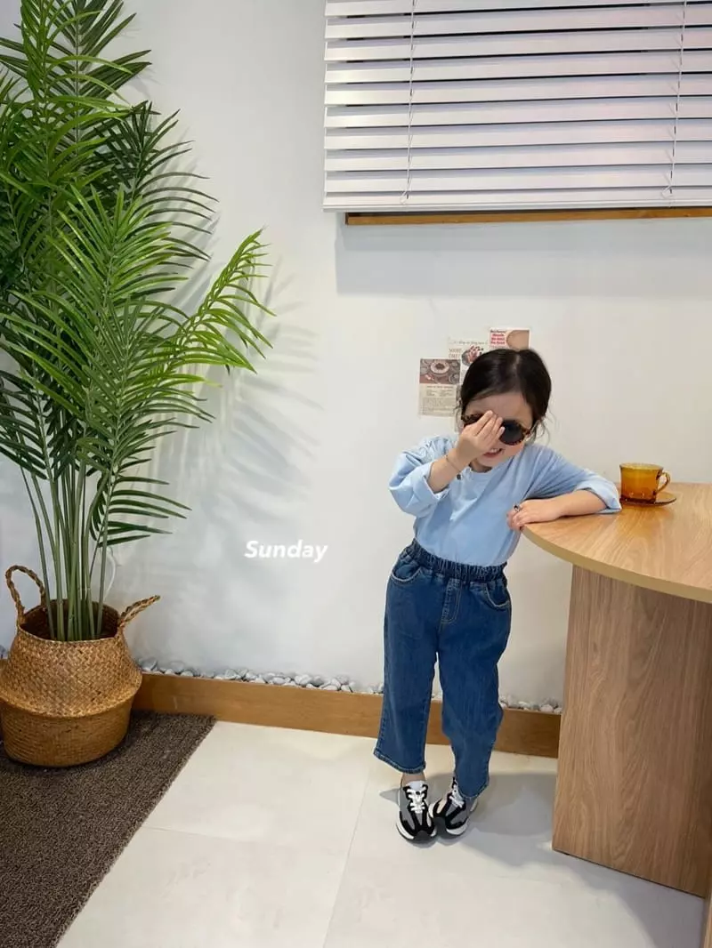 Sunday Closet - Korean Children Fashion - #Kfashion4kids - Basic Washing Tee - 8