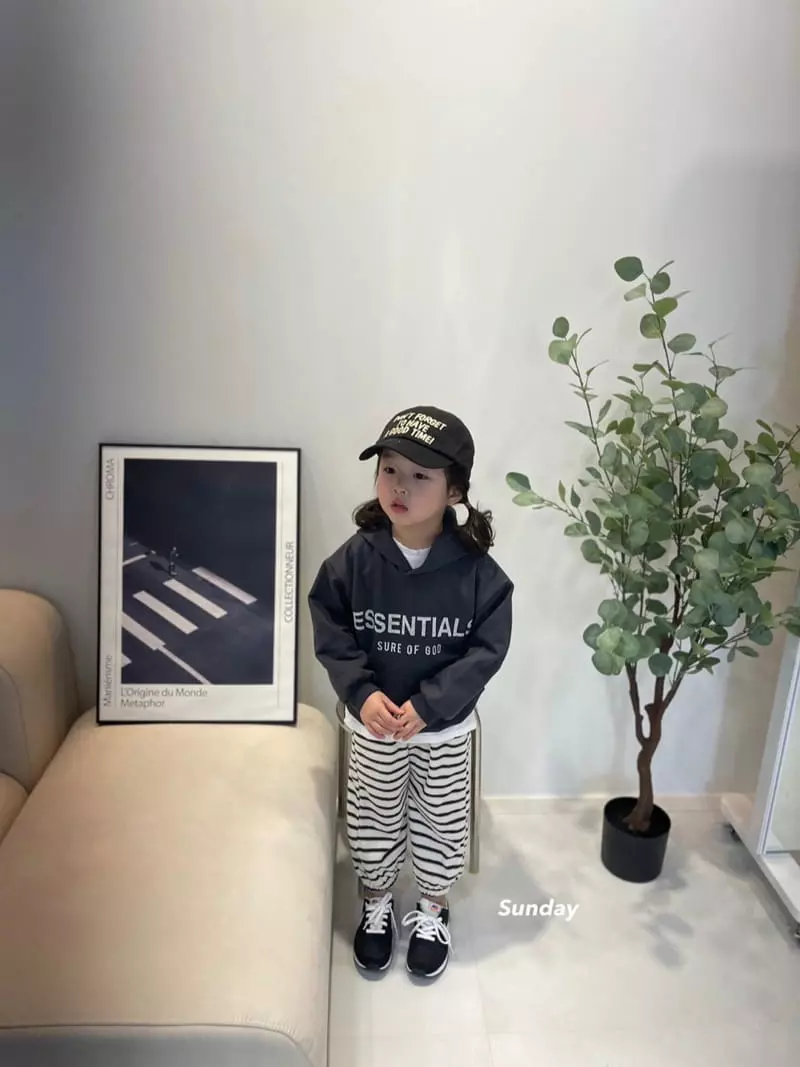 Sunday Closet - Korean Children Fashion - #Kfashion4kids - Stripes Terry Pants - 5