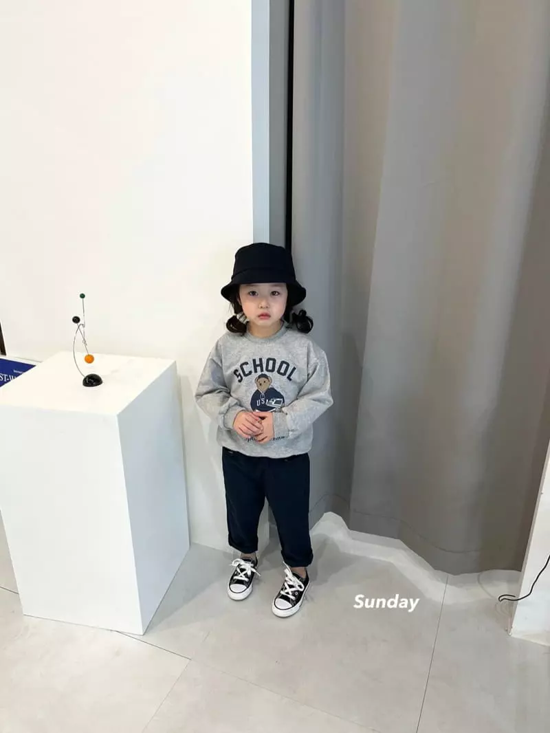 Sunday Closet - Korean Children Fashion - #Kfashion4kids - Cotton Span Pants - 3