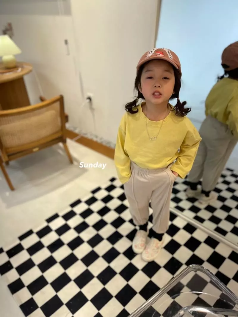 Sunday Closet - Korean Children Fashion - #discoveringself - Basic Washing Tee - 3
