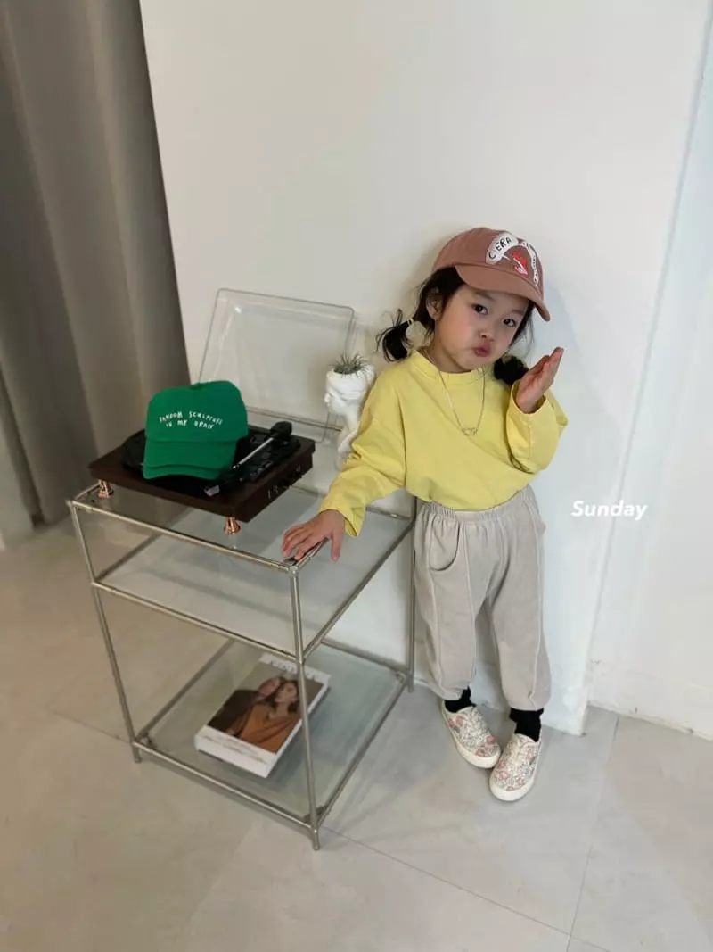 Sunday Closet - Korean Children Fashion - #kidsshorts - Sofy Terry Banding Jogger Pants - 6