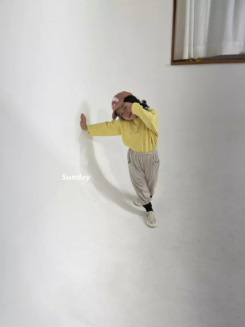 Sunday Closet - Korean Children Fashion - #kidsstore - Sofy Terry Banding Jogger Pants - 7