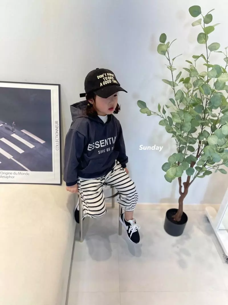 Sunday Closet - Korean Children Fashion - #kidsstore - Stripes Terry Pants - 3