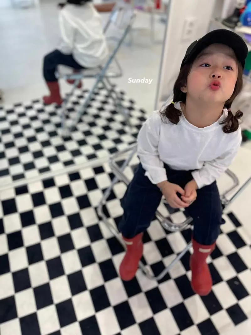 Sunday Closet - Korean Children Fashion - #littlefashionista - Basic Washing Tee - 9