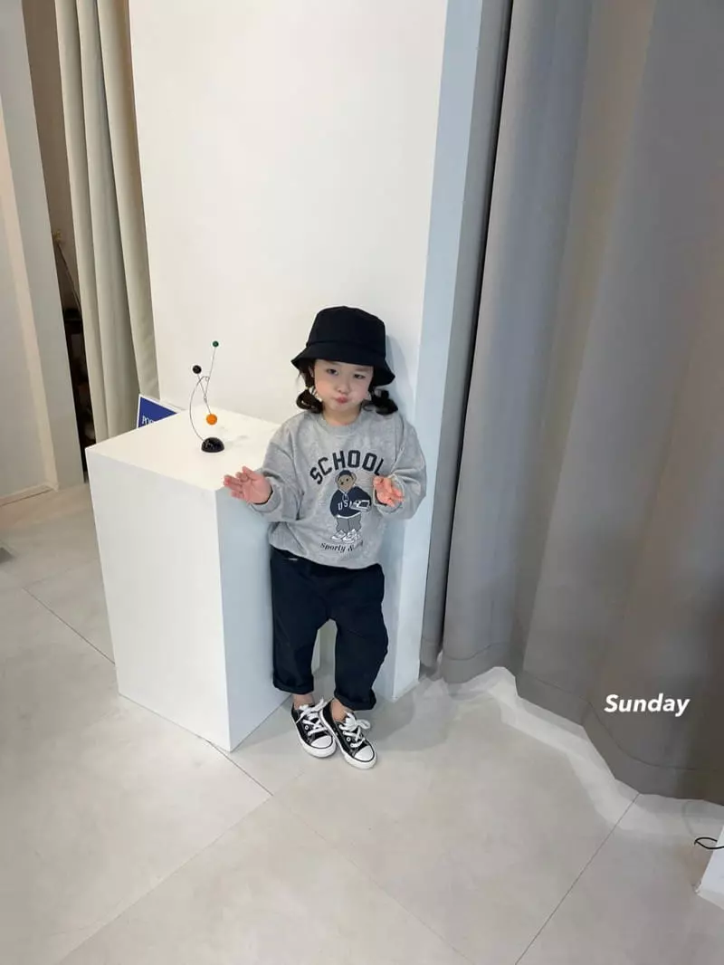 Sunday Closet - Korean Children Fashion - #Kfashion4kids - Cotton Span Pants - 4