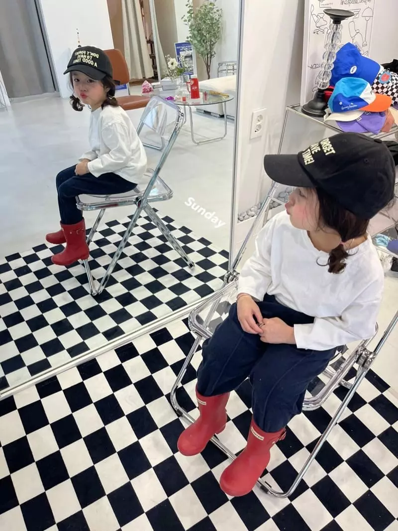 Sunday Closet - Korean Children Fashion - #minifashionista - Basic Washing Tee - 11