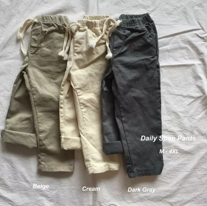 Sunday Closet - Korean Children Fashion - #toddlerclothing - Daily Span Pants - 12