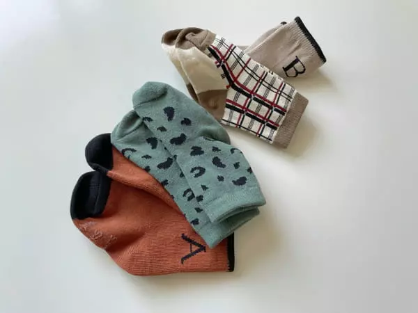 Teamand - Korean Children Fashion - #kidzfashiontrend - Marlang Socks [set of 4] - 4