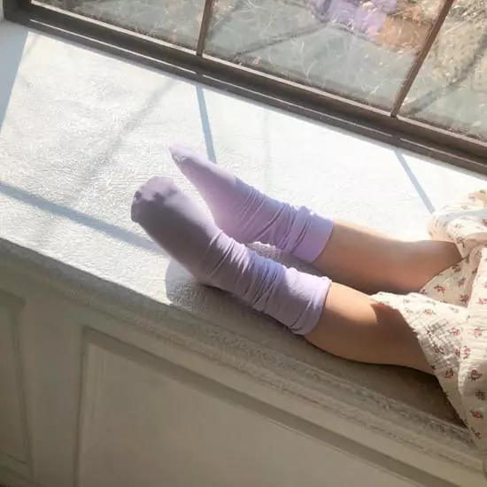 Teamand - Korean Children Fashion - #childofig - Color Knee Socks [set of 10] - 4