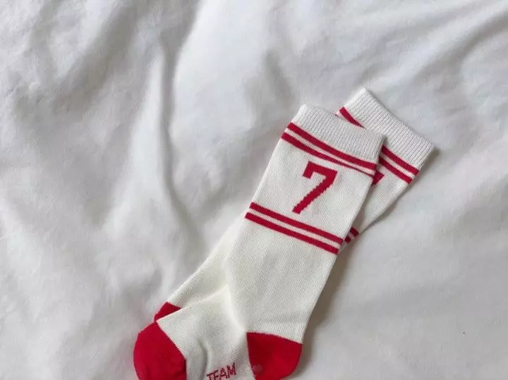 Teamand - Korean Children Fashion - #childrensboutique - Sevenn Knee Socks [set of 4] - 5