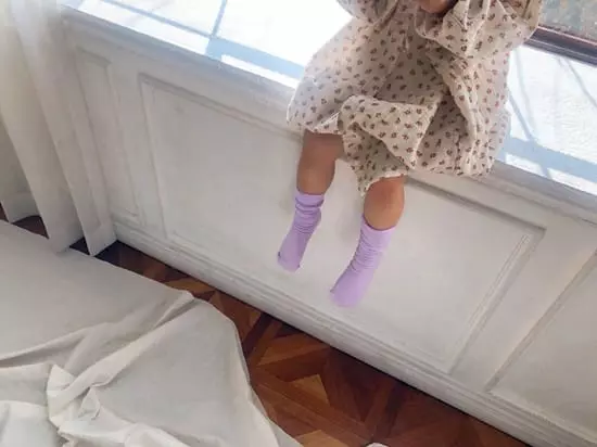 Teamand - Korean Children Fashion - #designkidswear - Color Knee Socks [set of 10] - 5