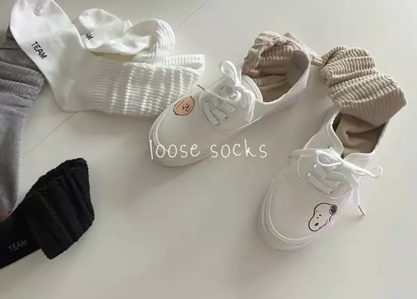 Teamand - Korean Children Fashion - #discoveringself - Loose Socks [set of 5]