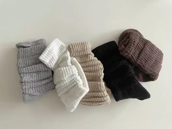 Teamand - Korean Children Fashion - #fashionkids - Loose Socks [set of 5] - 2