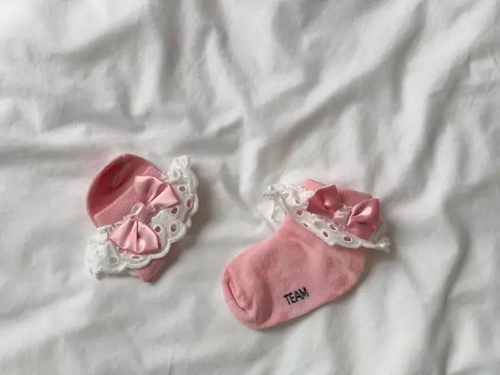 Teamand - Korean Children Fashion - #kidsshorts - Big Ribbon Socks [set of 3]