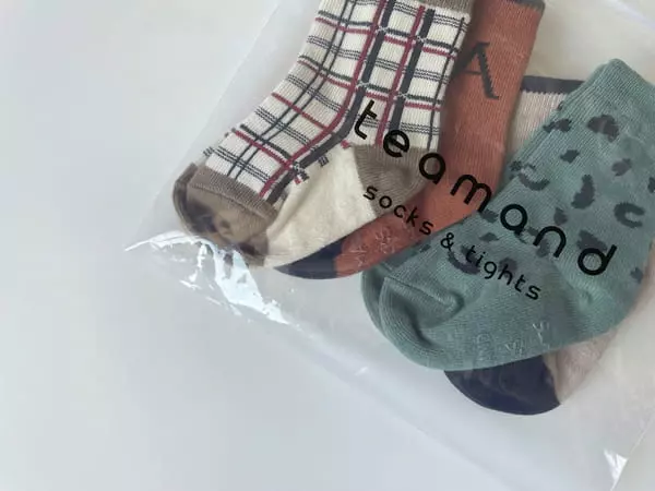 Teamand - Korean Children Fashion - #kidzfashiontrend - Marlang Socks [set of 4] - 3