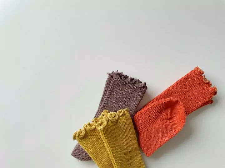 Teamand - Korean Children Fashion - #magicofchildhood - Poly Knee Socks [set of 3] - 4