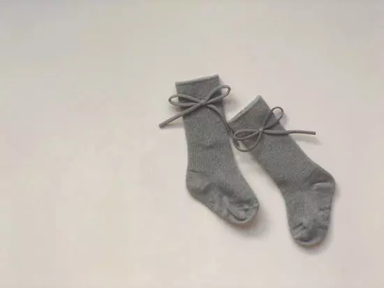 Teamand - Korean Children Fashion - #minifashionista - Bong Ribbon Knee Socks [set of 4] - 3