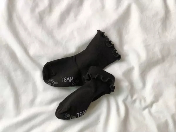 Teamand - Korean Children Fashion - #todddlerfashion - Black White Socks [set of 2] - 3