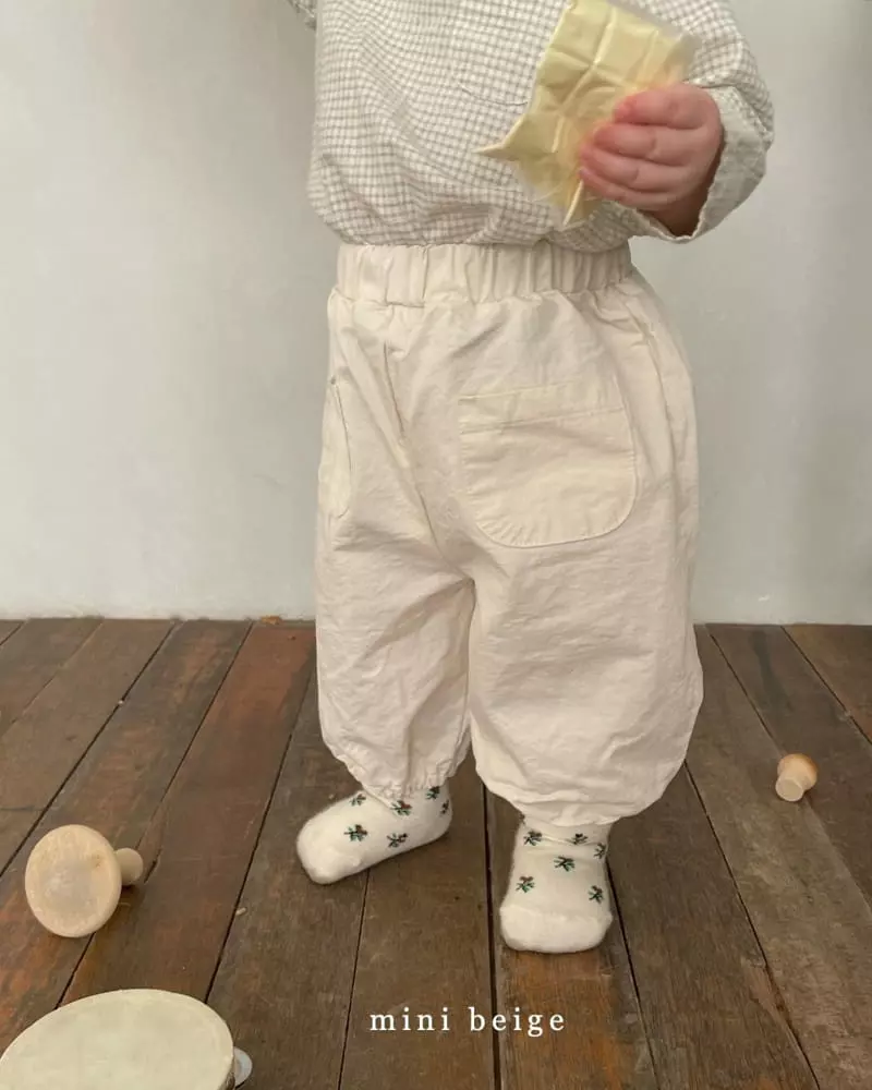 The Beige - Korean Baby Fashion - #babyfashion - Sausage Pants - 11