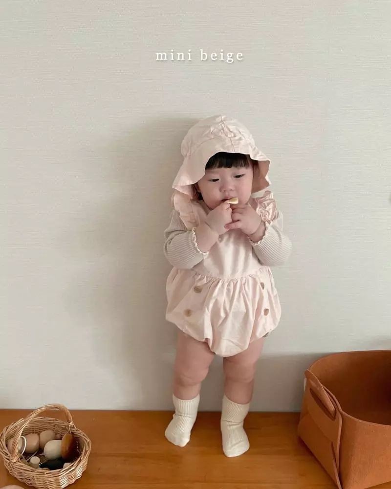 The Beige - Korean Baby Fashion - #babyfever - Bucket Hat - 2