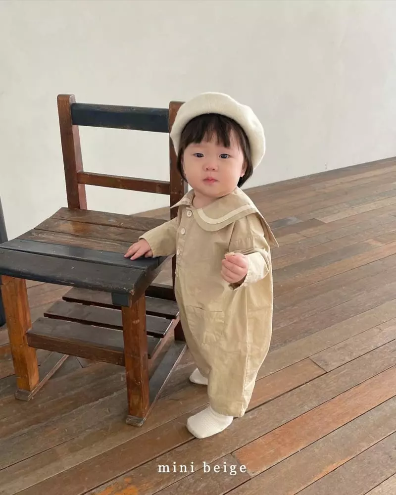 The Beige - Korean Baby Fashion - #babyfever - Sailor Bodysuit - 4