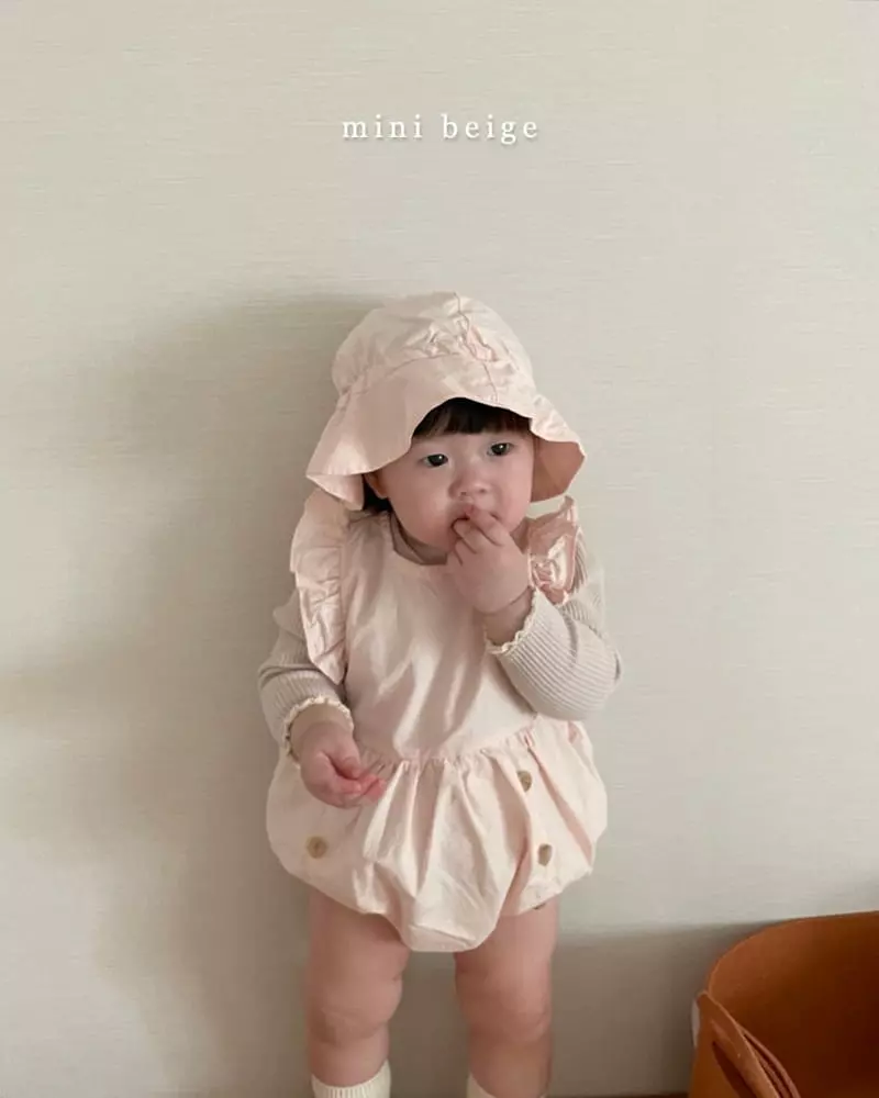 The Beige - Korean Baby Fashion - #babygirlfashion - Bucket Hat - 3