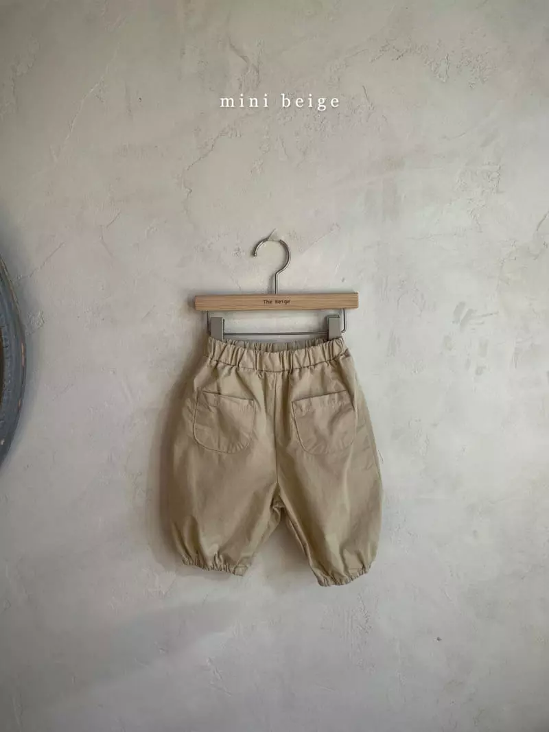 The Beige - Korean Baby Fashion - #babyootd - Sausage Pants
