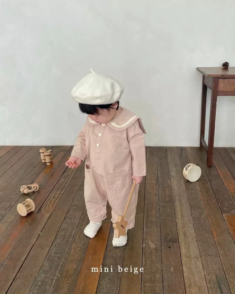 The Beige - Korean Baby Fashion - #babyootd - Sailor Bodysuit - 7