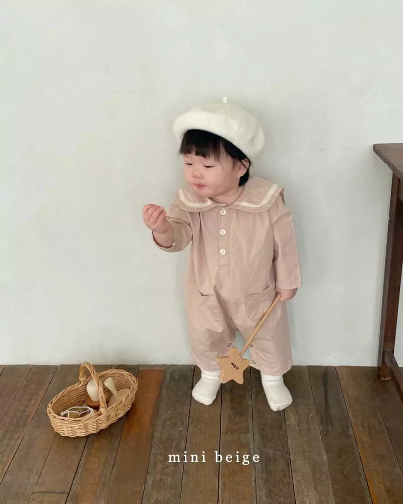 The Beige - Korean Baby Fashion - #babyoutfit - Sailor Bodysuit - 8