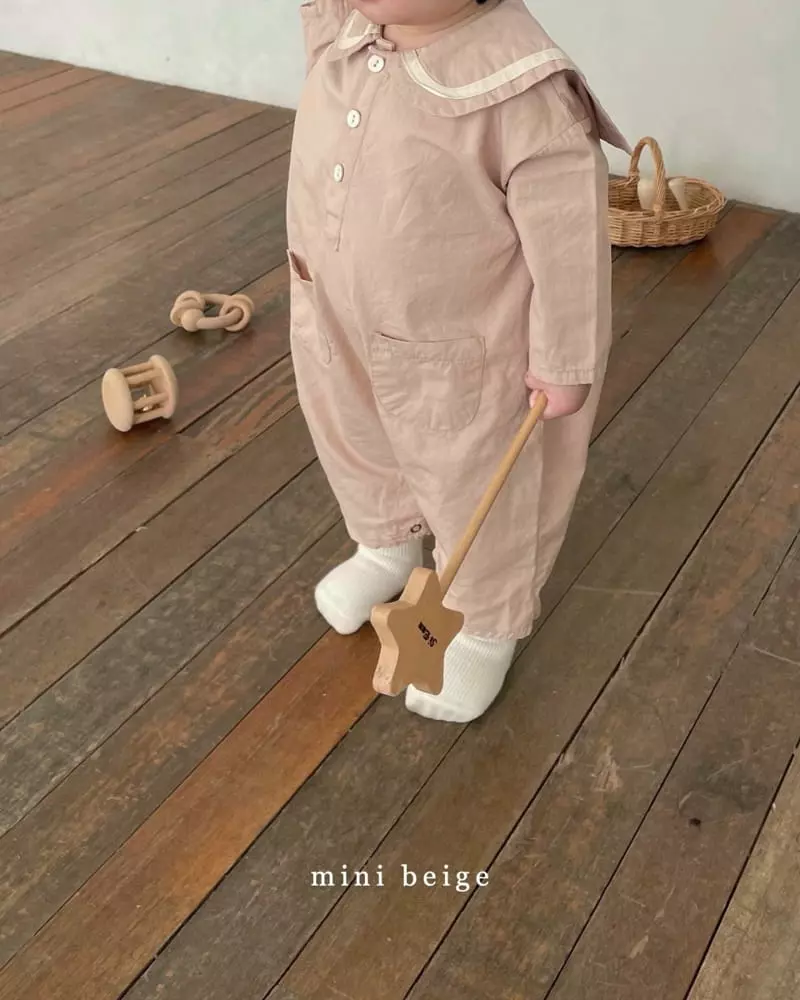 The Beige - Korean Baby Fashion - #babyoutfit - Sailor Bodysuit - 9