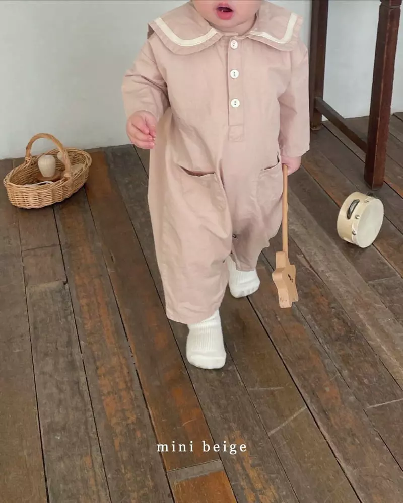The Beige - Korean Baby Fashion - #babywear - Sailor Bodysuit - 10