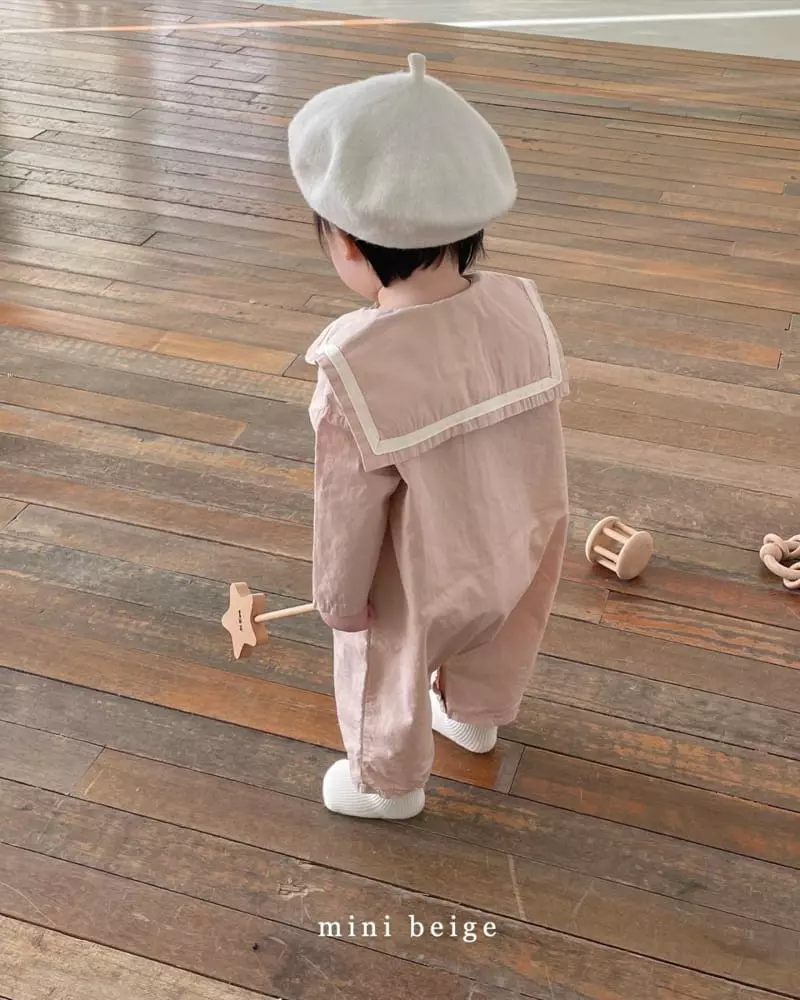 The Beige - Korean Baby Fashion - #onlinebabyboutique - Sailor Bodysuit - 11