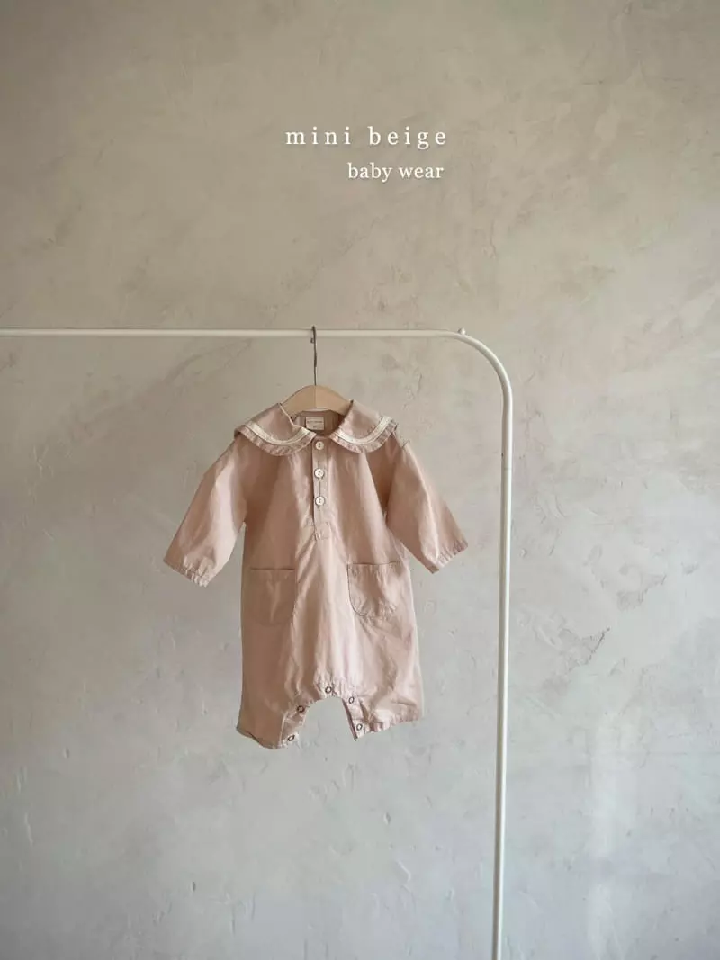 The Beige - Korean Baby Fashion - #onlinebabyshop - Sailor Bodysuit - 12