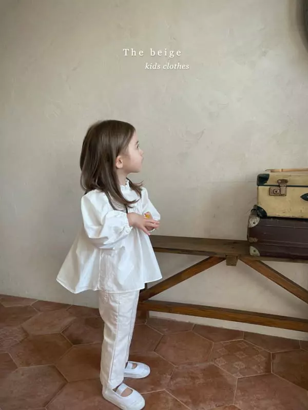 The Beige - Korean Children Fashion - #childrensboutique - Frill Blouse - 5
