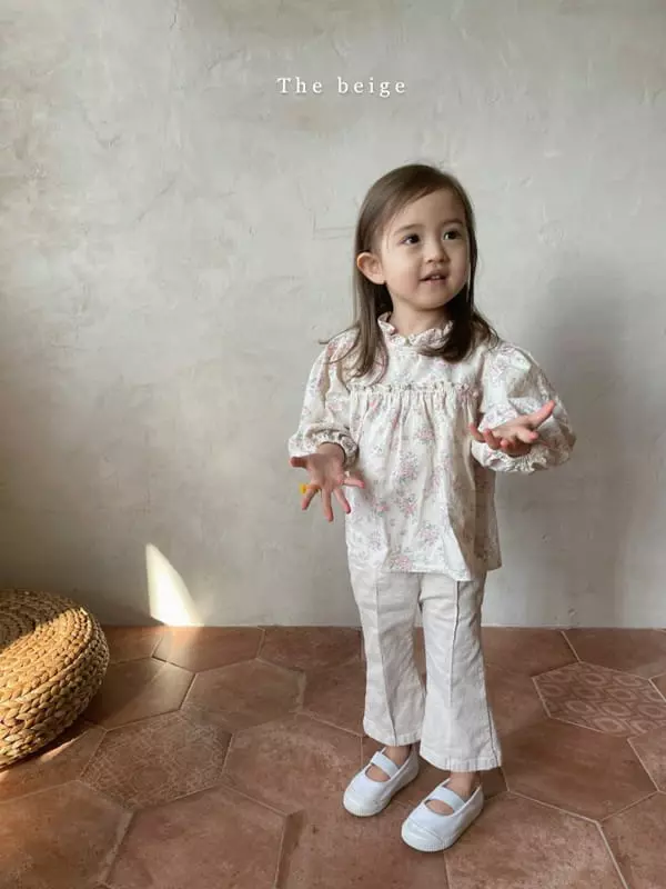 The Beige - Korean Children Fashion - #kidzfashiontrend - Frill Blouse - 11