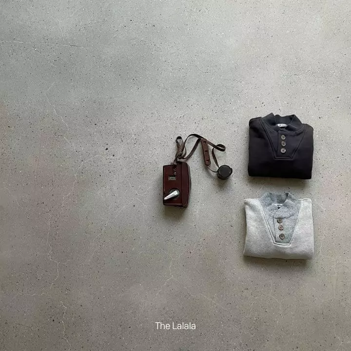 The Lalala - Korean Children Fashion - #childofig - Button Sweatshirt - 7