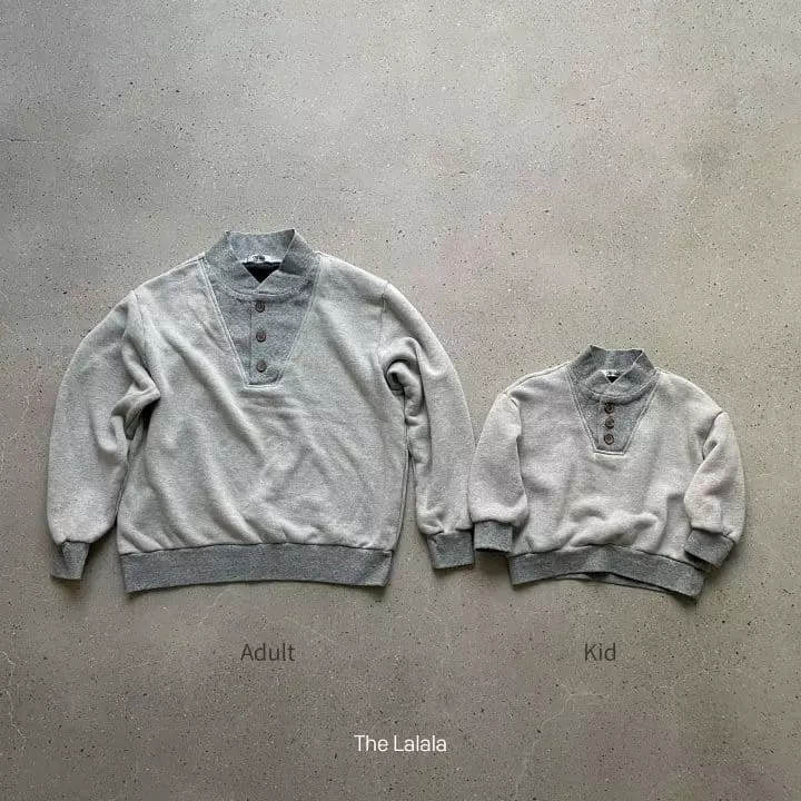 The Lalala - Korean Children Fashion - #childofig - Button Sweatshirt - 8