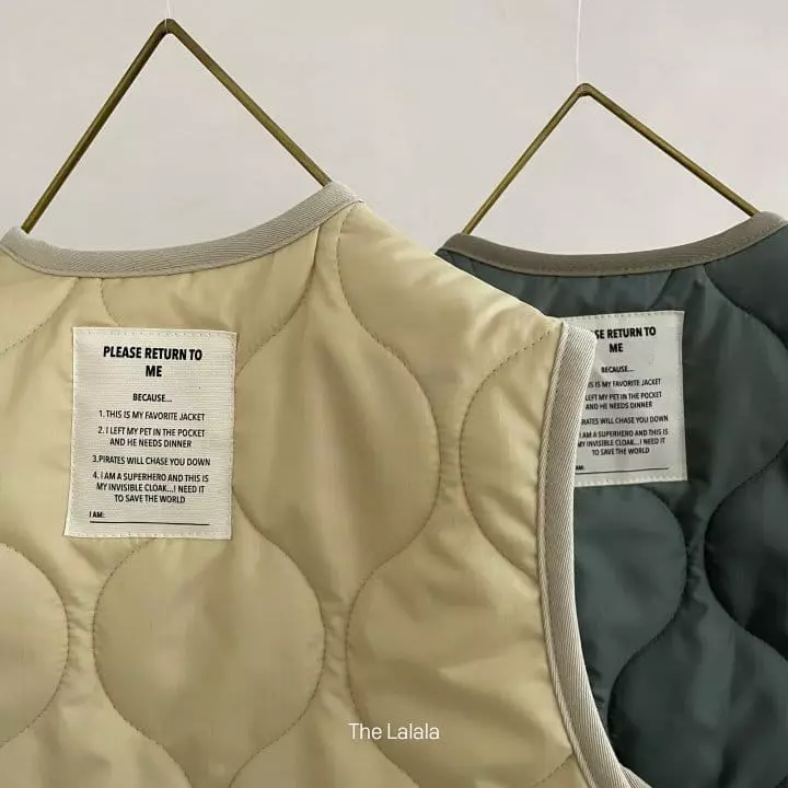 The Lalala - Korean Children Fashion - #childofig - Name Vest with Mom - 3