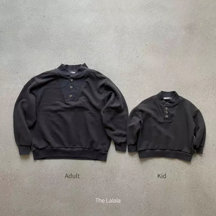 The Lalala - Korean Children Fashion - #childrensboutique - Button Sweatshirt - 9