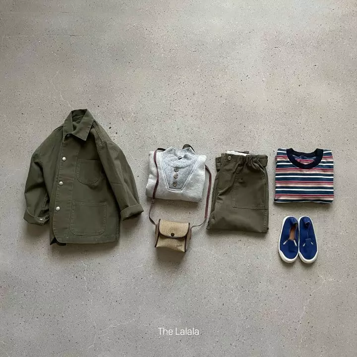 The Lalala - Korean Children Fashion - #discoveringself - HBT Jacket  - 5