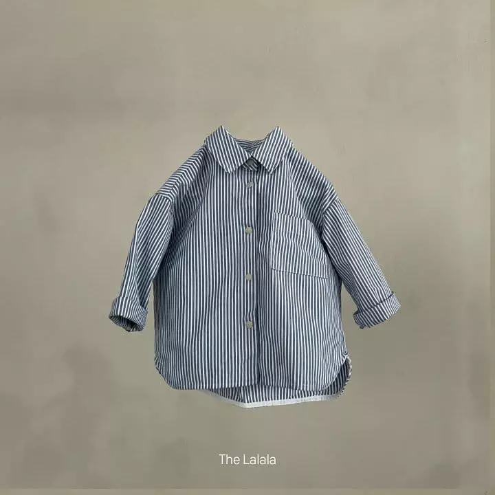 The Lalala - Korean Children Fashion - #fashionkids - Stripes Shirt